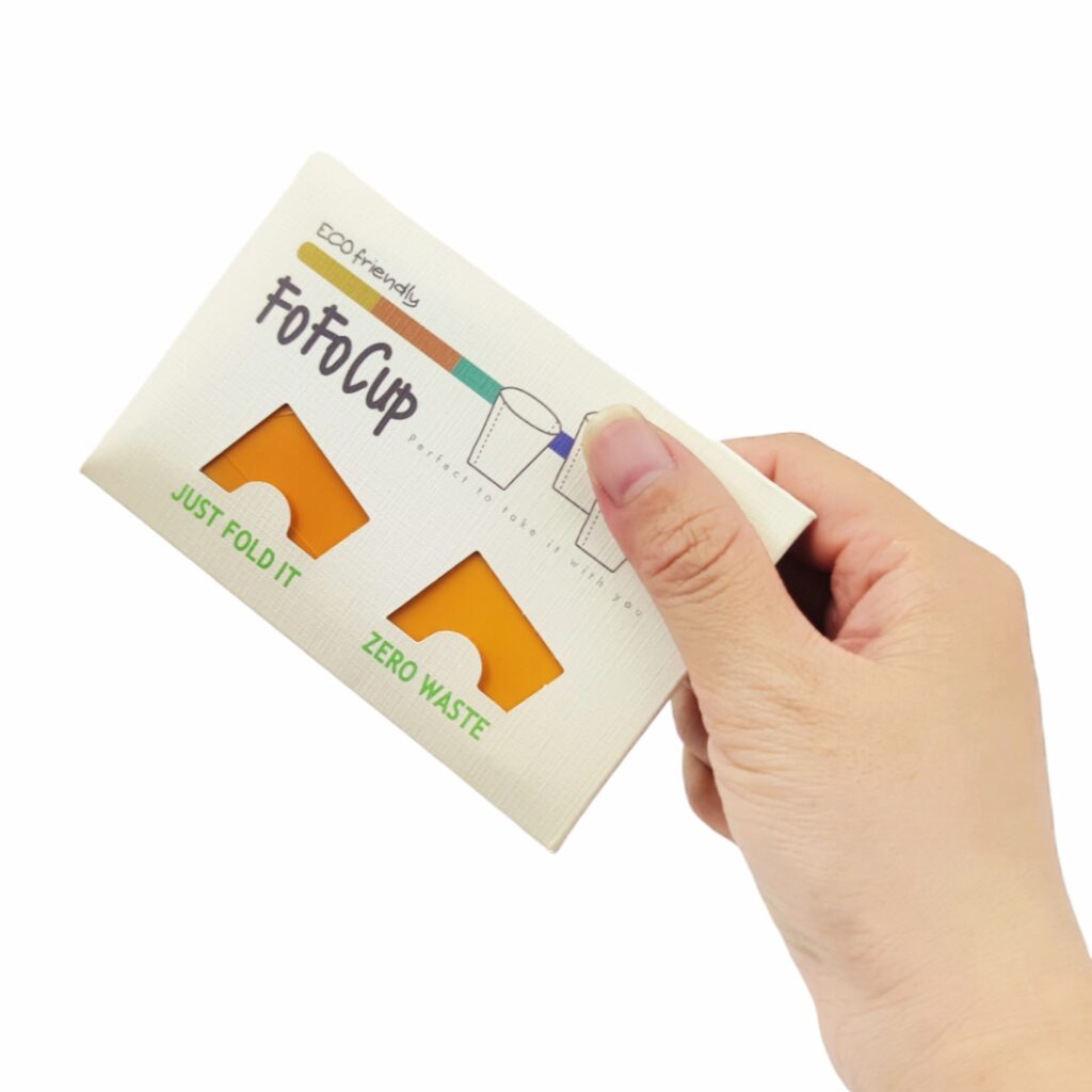2023年最新環保摺疊杯！斗宅折折杯-FoFoCup 2.0 台灣製造，輕薄便攜，省錢又愛地球。健康，環保，隨身必備！