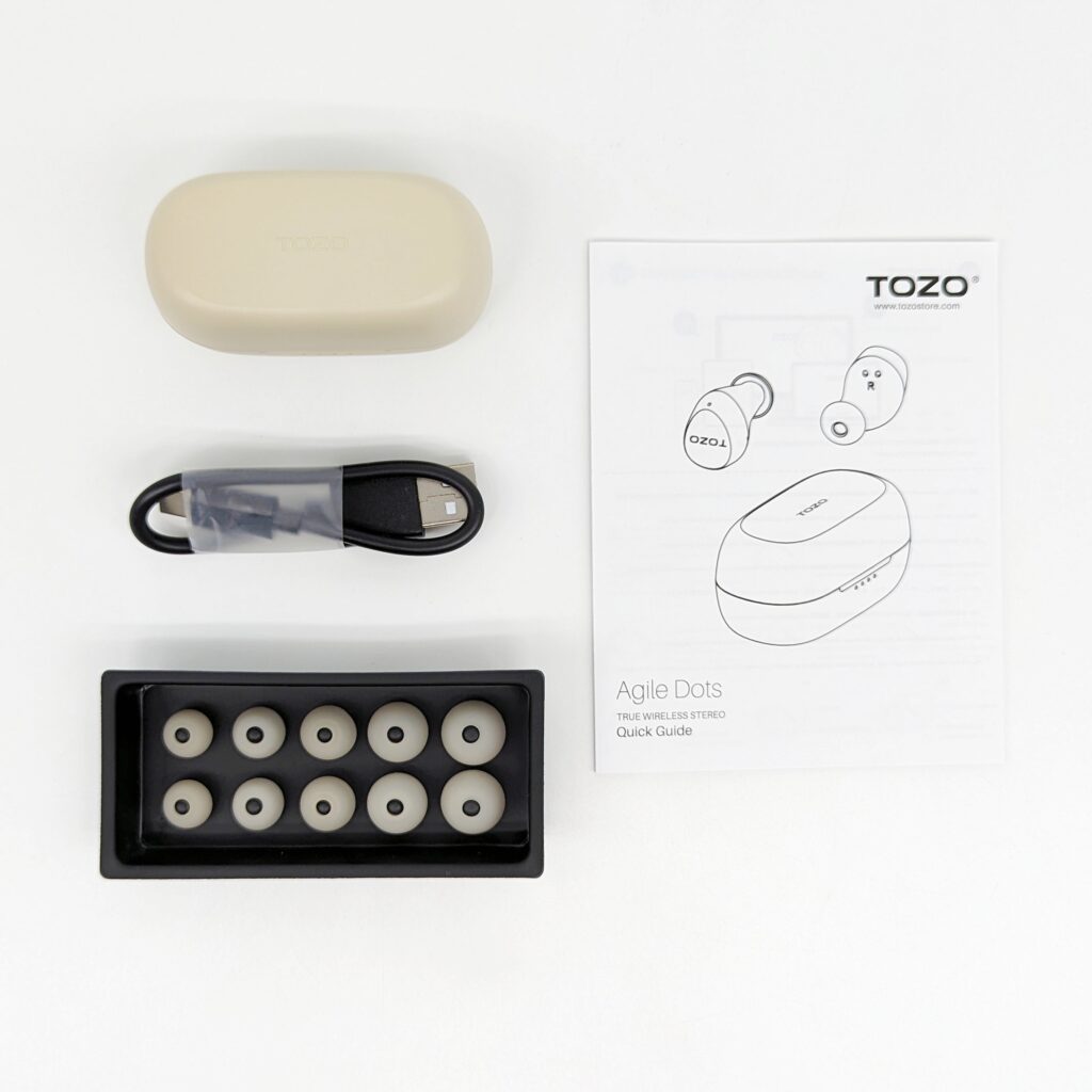耳機開箱｜TOZO｜Agile Dots 專屬 APP-立體調音真無線藍牙耳機，來自美國聲學品牌，小巧方便攜帶，3.7g無感配戴，通勤、旅行超推薦