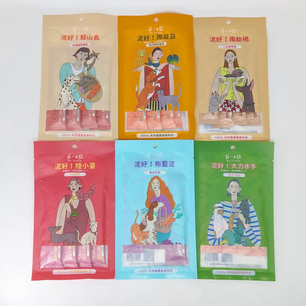 貓咪最愛｜寵心出發Pet Tomodachi｜寵物獎勵零食開箱「泥好！天然營養蔬果肉泥」，MIT嚴選台灣食材，100%天然營養蔬果製作，讓貓貓狗狗都開心的選擇