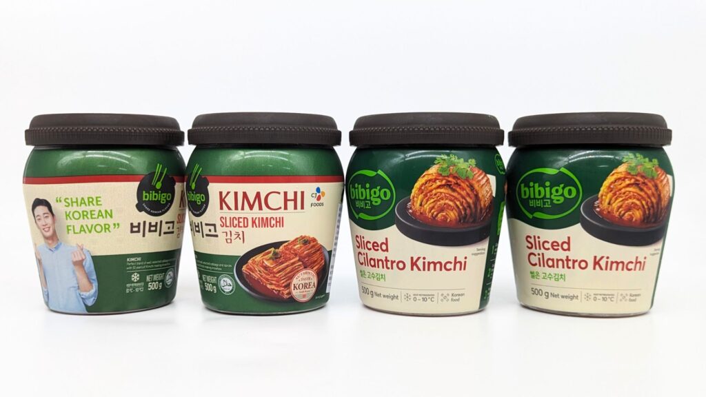全聯道地泡菜推薦｜爽脆泡菜開箱一次開箱，CJ Bibigo韓式白菜切片泡菜與CJ Bibigo韓式香菜白菜切片泡菜，全聯與Kmarket都買的到！內有泡菜吃法推薦哦！