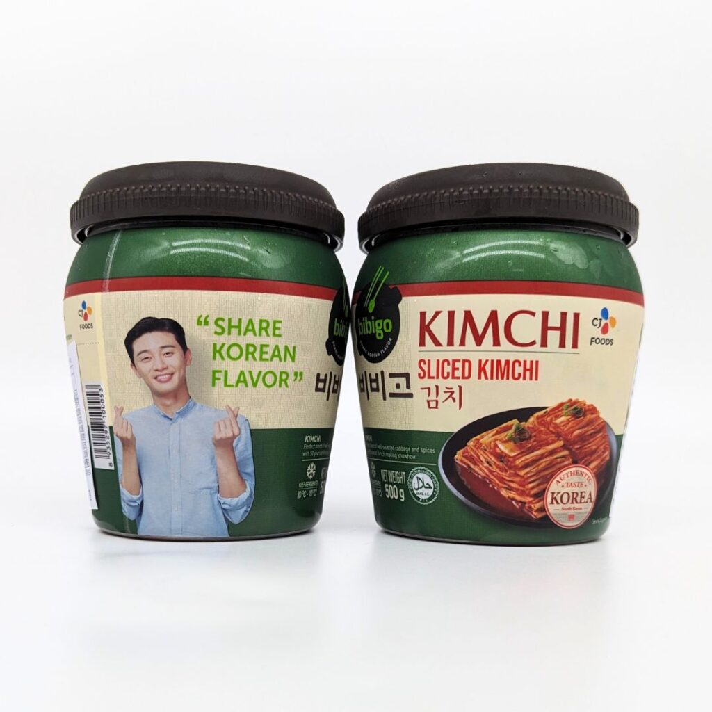 全聯道地泡菜推薦｜爽脆泡菜開箱一次開箱，CJ Bibigo韓式白菜切片泡菜與CJ Bibigo韓式香菜白菜切片泡菜，全聯與Kmarket都買的到！內有泡菜吃法推薦哦！
