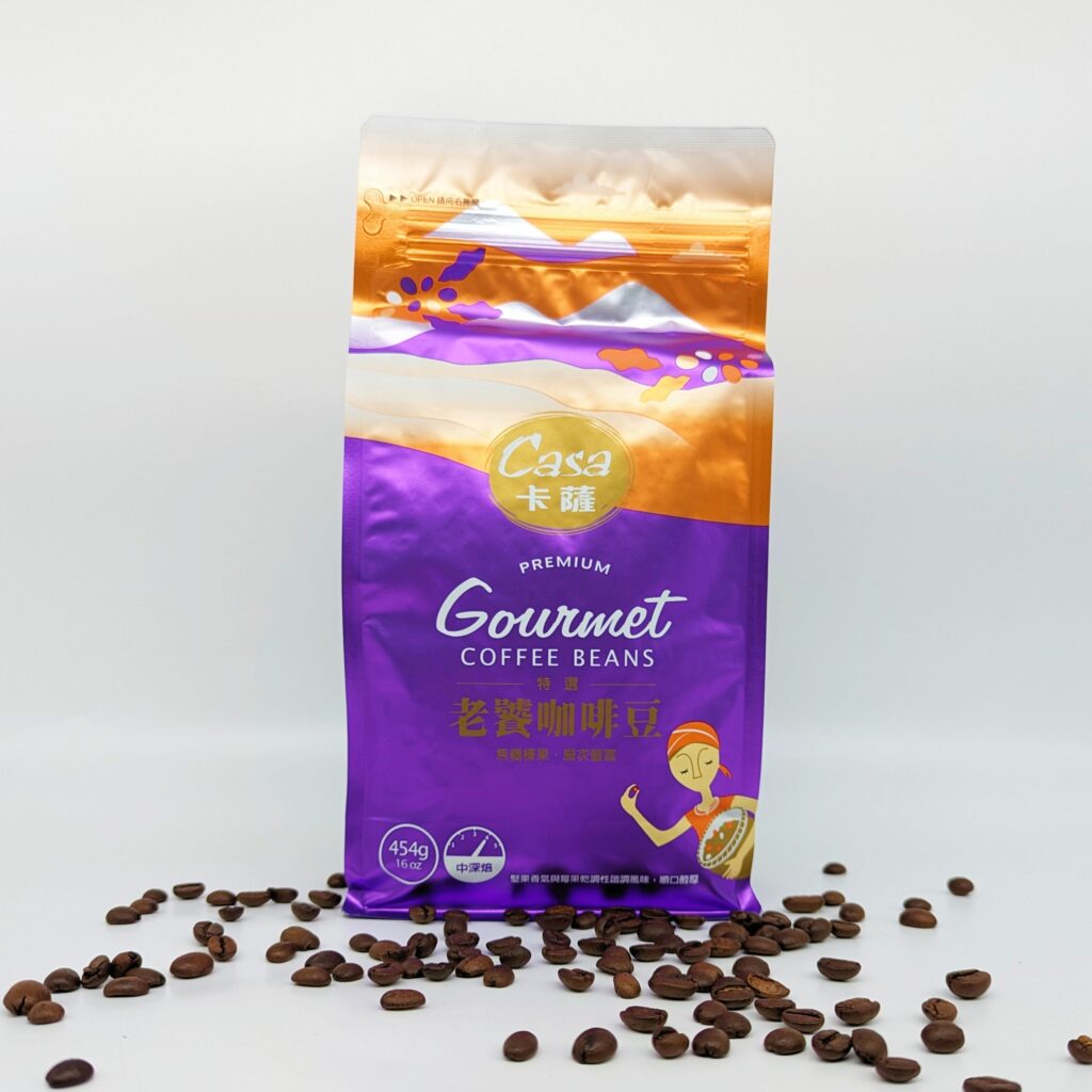 Coffee筆記｜CASA卡薩-特選老饕咖啡｜全聯新品 高CP值咖啡豆推薦 – 中深焙綜合配方豆，手沖、拿鐵都適合