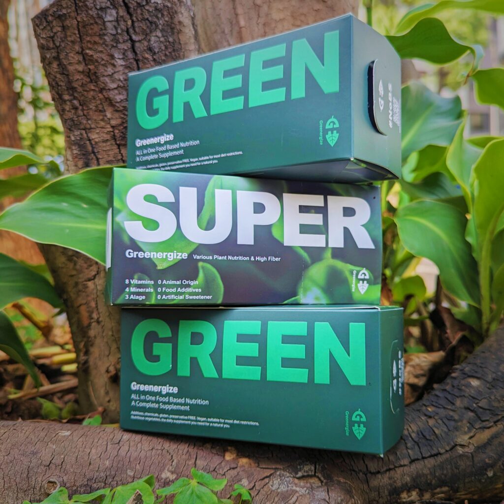 健康開箱｜Greenergize綠量評價｜Super Green超級食物，一包補足每日蔬果所需，隨身帶著走，忙碌上班族、學生族群的營養攝取好幫手！