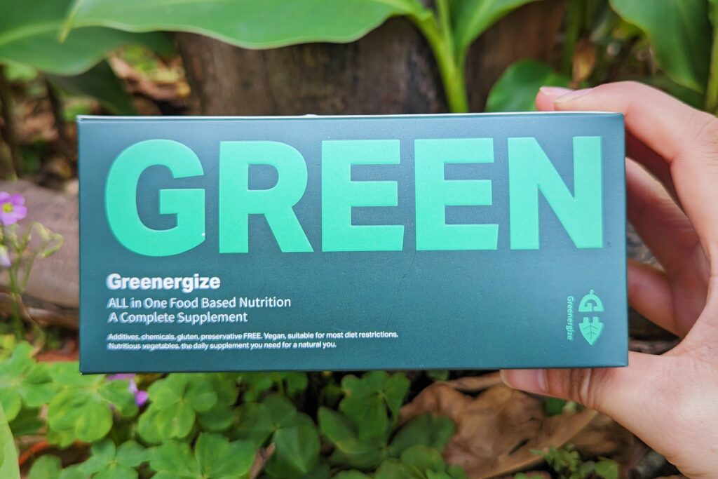 健康開箱｜Greenergize綠量評價｜Super Green超級食物，一包補足每日蔬果所需，隨身帶著走，忙碌上班族、學生族群的營養攝取好幫手！