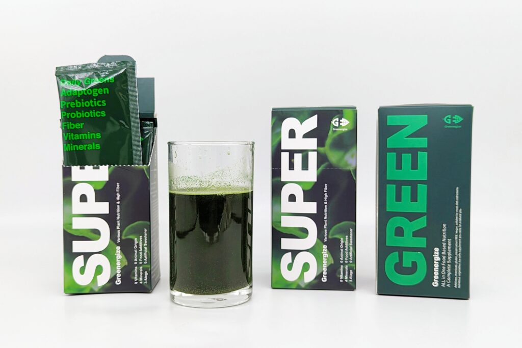 健康開箱｜Greenergize綠量評價｜Super Green超級食物，一包補足每日蔬果所需，隨身帶著走，忙碌上班族、學生族群的營養攝取好幫手！