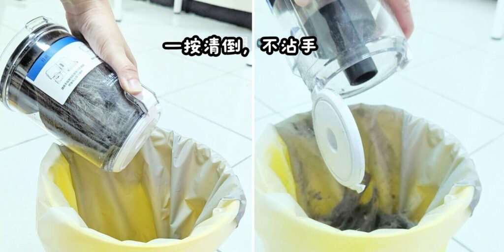 零死角吸塵器開箱｜WONDER旺德電通｜THOMSON集塵塔濕拖無線吸塵器TM-SAV59DT，打造居家完美人設，吸拖兩用不沾手吸塵器心得