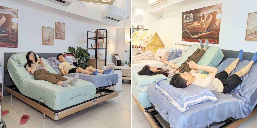 電動床墊開箱｜我們是幸福床店評價｜桃園旗艦床墊門市，幸福電動床，柔軟包覆、QQ回彈，找回屬於自己的支撐感，好眠體驗等著你