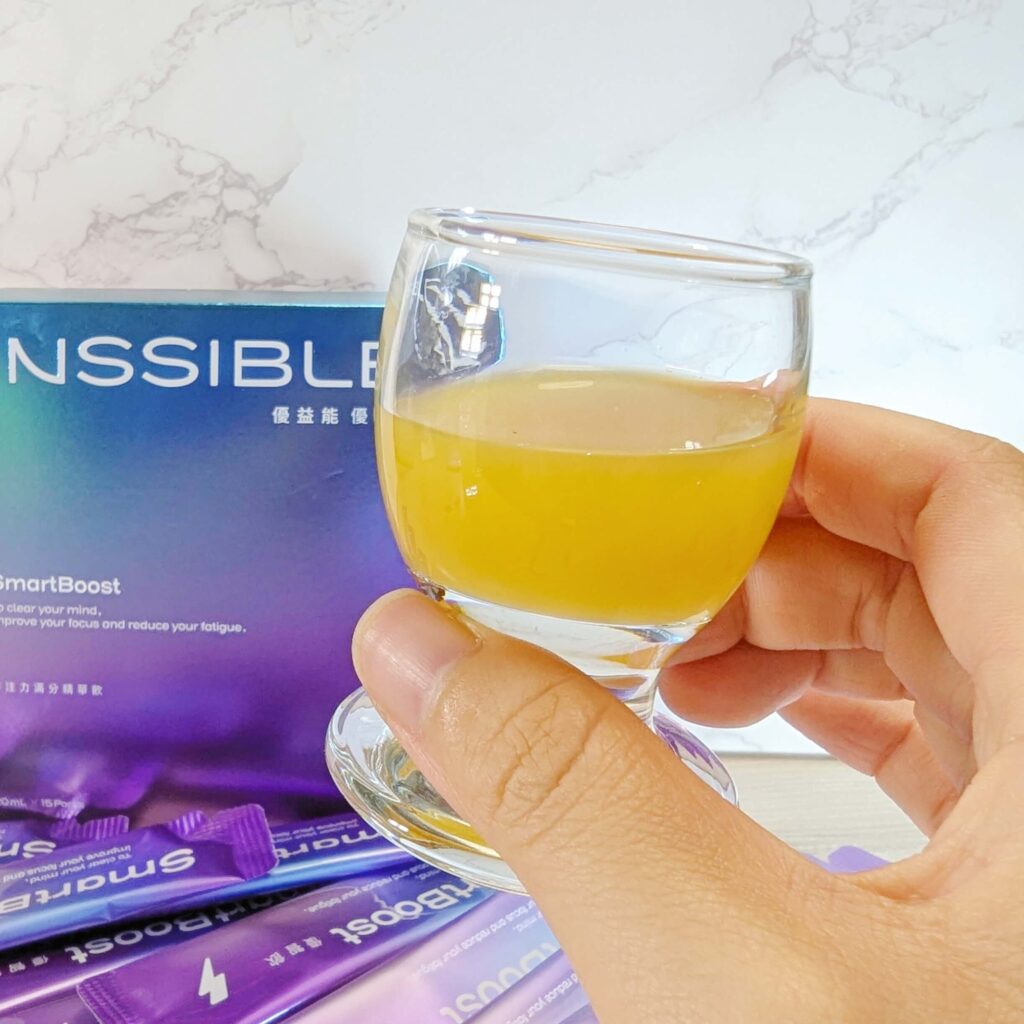 改善睡眠產品開箱｜INSSIBLE優益能｜SmartBoost優智飲，提神配方，快速補充學習能量，專注集中，讓效率事半功倍