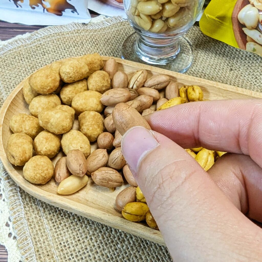 好事花生｜冠億食品．家鄉的滋味｜開香台灣老字號品牌，聚會、追劇、喝9必備的傳統零食，一口接一口的好滋味！（蛋酥、竹炭、五香、酥雞、蒜茸、芥末、麻辣、小魚花生）