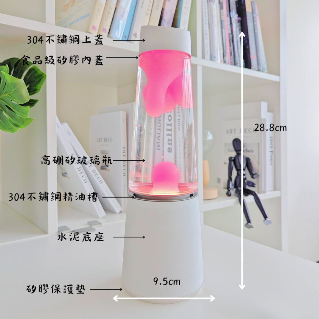 居家生活｜Gdesign｜來自台灣設計的幸福鬆弛感，Aroma Lava解憂放鬆緩緩燈 (熔岩燈) 與手工製香氛蠟燭-AG吃貨