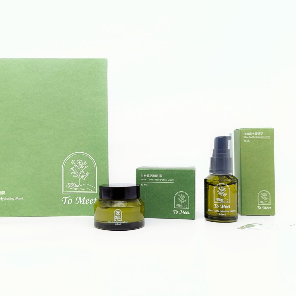 清爽不黏膩保養品開箱｜SEC.care｜高CＰ值的MIT植萃品牌：白松露精萃&面膜&乳霜 三件組，按下時光的暫停鍵-AG吃貨