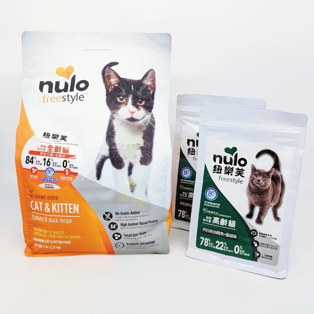 2024寵物開箱｜品果國際｜美國NULO紐樂芙 貓飼料 - 高肉量、低碳水、適口性佳的貓咪無穀主食飼料-AG吃貨