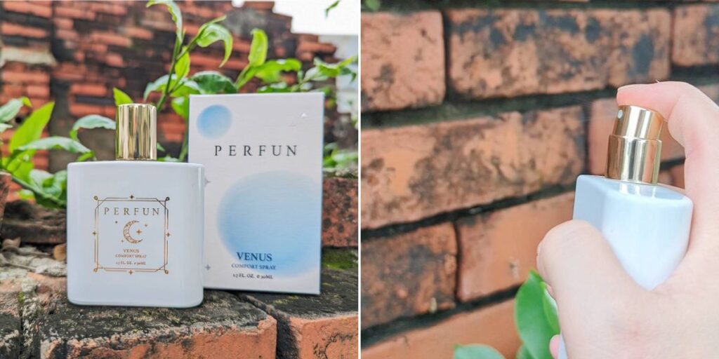 好眠香調｜PERFUN 維納斯星辰｜精油舒眠噴霧，花草帶來天然療癒的睡眠氛圍，寢具、織物噴霧，質感送禮推薦-AG吃貨