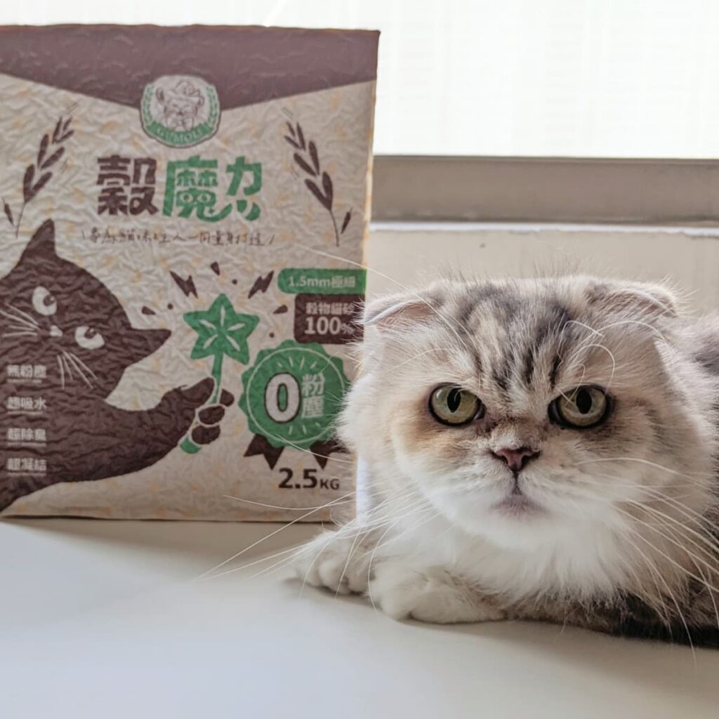 穀物貓砂推薦｜穀魔力｜天然穀物貓砂 ，鏟屎官的懶人貓砂，超人級除臭、超強凝結力-AG吃貨