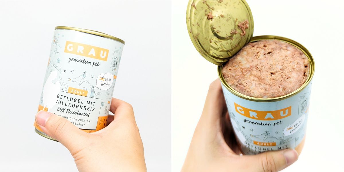 德國貓罐推薦|GRAU灰樂評價|臭臉花最愛的主食罐之一「鮮肉+鮮肉湯+滿滿營養」讓挑嘴貓也無法抵抗的美味-AG吃貨