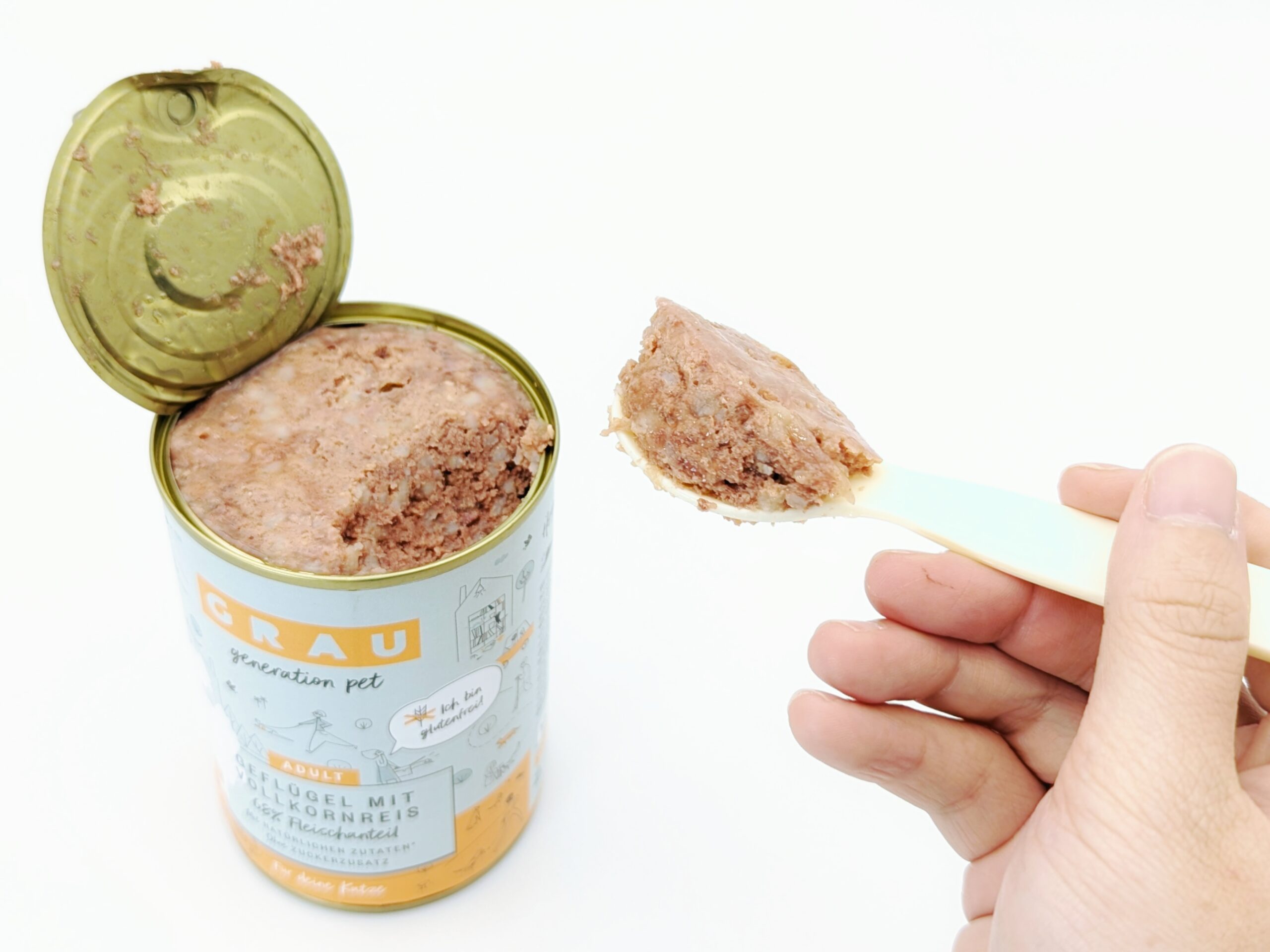 德國貓罐推薦|GRAU灰樂評價|臭臉花最愛的主食罐之一「鮮肉+鮮肉湯+滿滿營養」讓挑嘴貓也無法抵抗的美味-AG吃貨