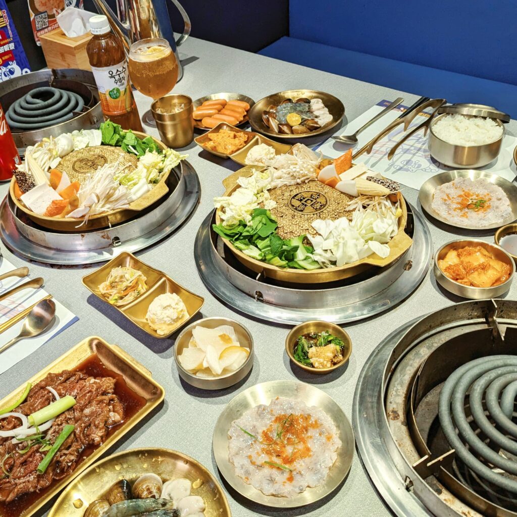新北樹林｜朴庶韓國銅盤烤肉｜韓式個人燒肉 280元吃起來！築間新品牌，就在樹林秀泰生活-AG吃貨