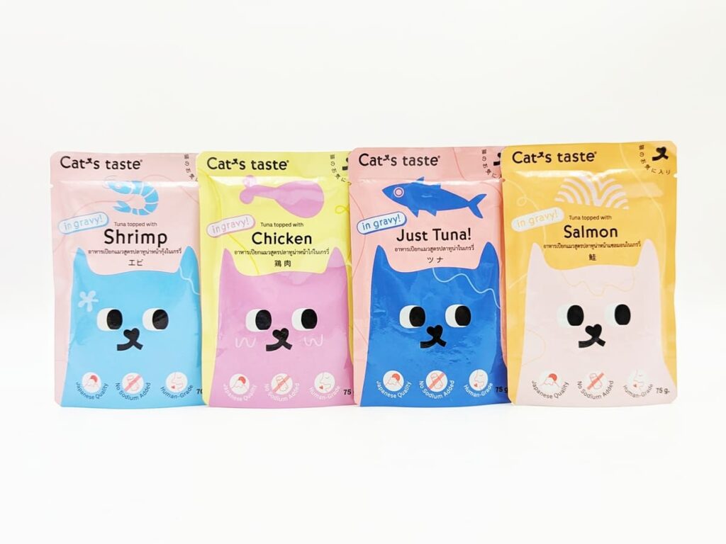 貓咪副食餐包開箱|Cat's taste貓可滋味|饗宴時光:Cat's taste 全齡綜合體驗組開箱分享-AG吃貨