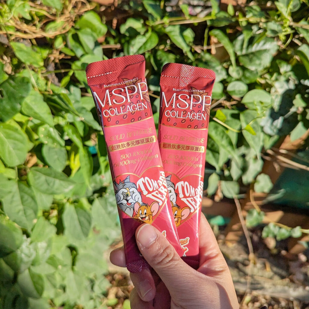 美神契約｜MSPP®超胜肽多元膠原蛋白（草莓牛奶口味）無腥開箱：讓「莓」好時光與Q彈澎潤同步升級！AG吃貨
