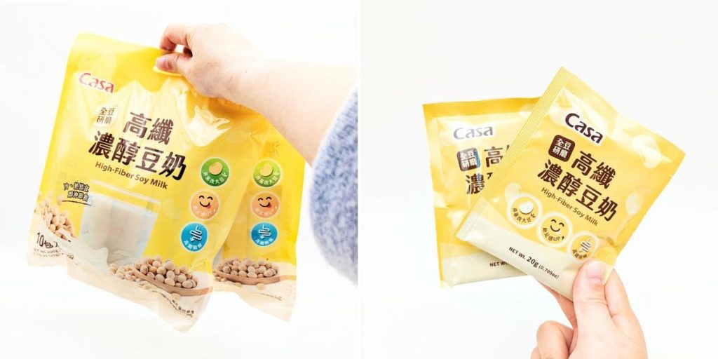 全聯新品開箱｜CASA高纖濃醇豆奶、高纖抹茶豆奶，辦公室&早餐的完美夥伴-AG吃貨