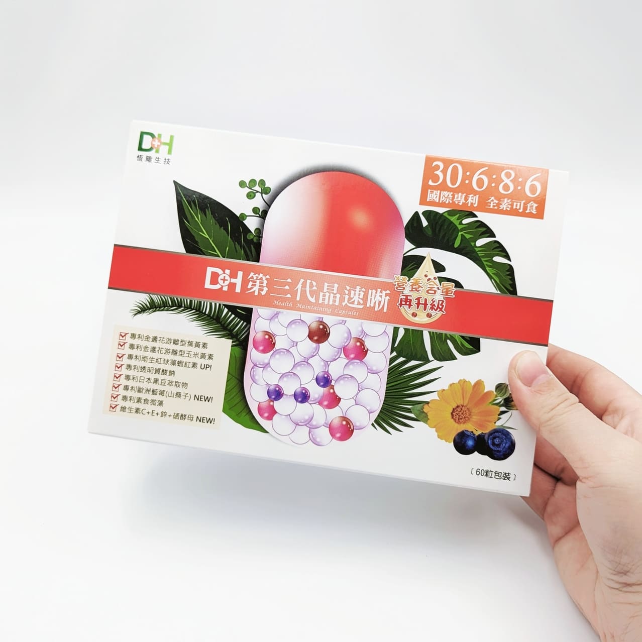 保健開箱｜DH恆隆生技｜你也是每天離不開3C嗎？讓「第三代晶速晰」+「極鮮高濃度魚油」雙倍守護你的晶亮！AG吃貨
