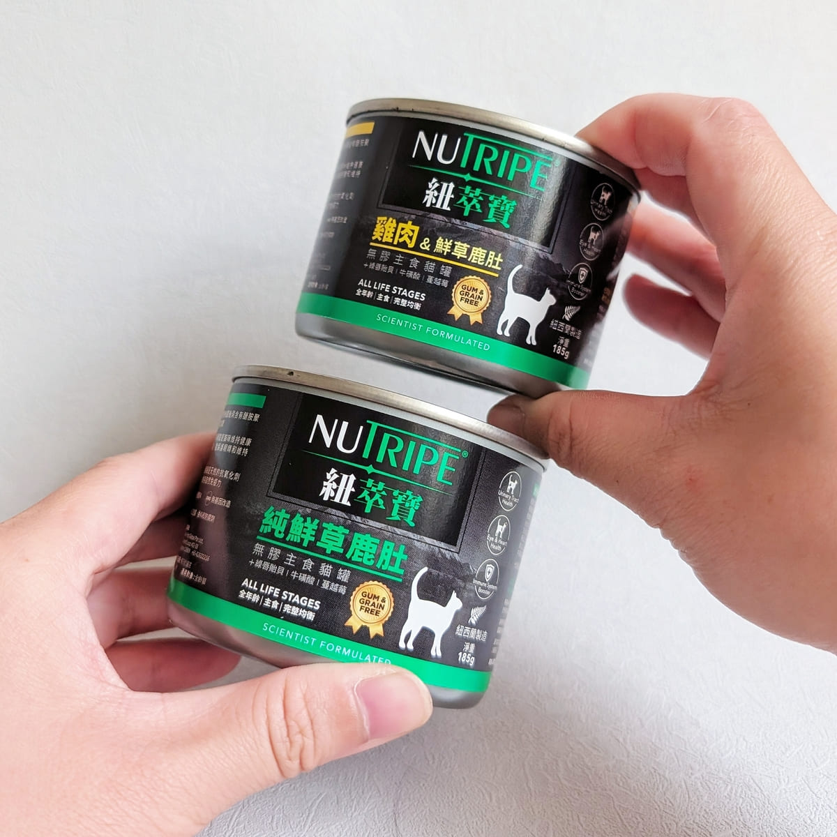 2025主食罐推薦｜Nutripe紐萃寶評價｜挑嘴貓也搶著吃的紐西蘭主食罐 - 高肉量鮮草鹿肚罐-AG吃貨