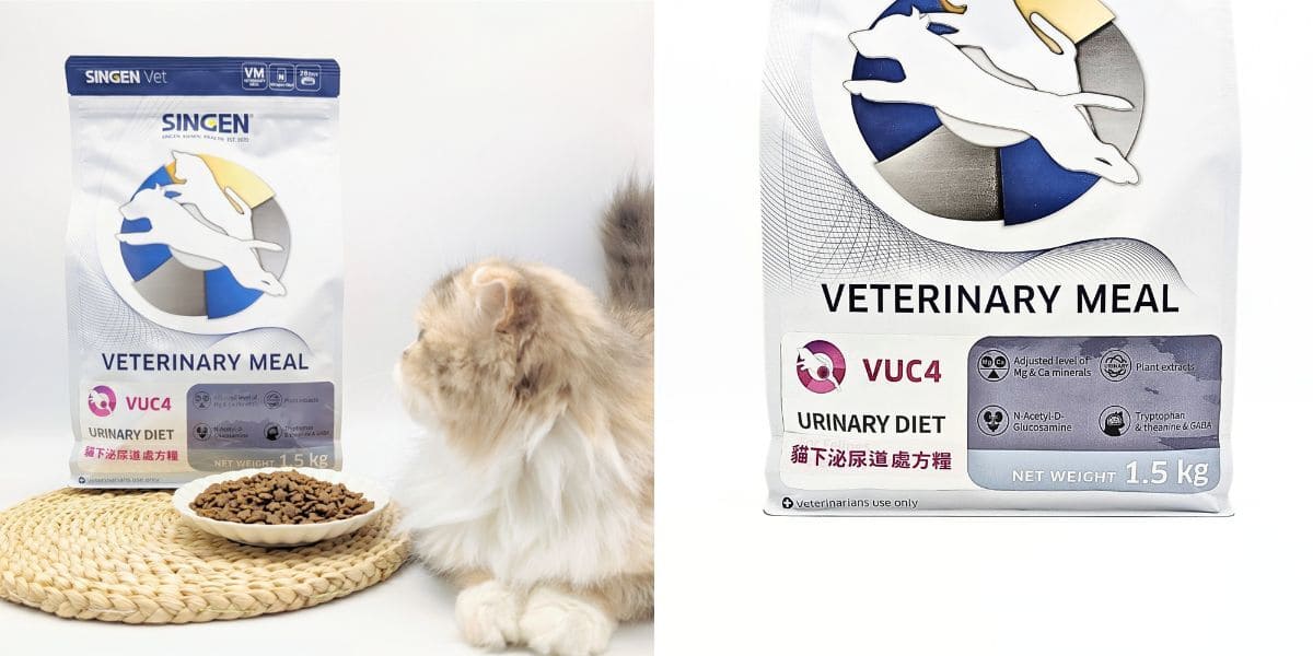 貓飼料開箱｜50年台灣品牌：信元發育寶三款處方糧推薦清單｜SEC36（情緒舒緩方針）、VUC4（貓下泌尿道處方糧）、VKC4（貓腎臟處方糧）-AG吃貨