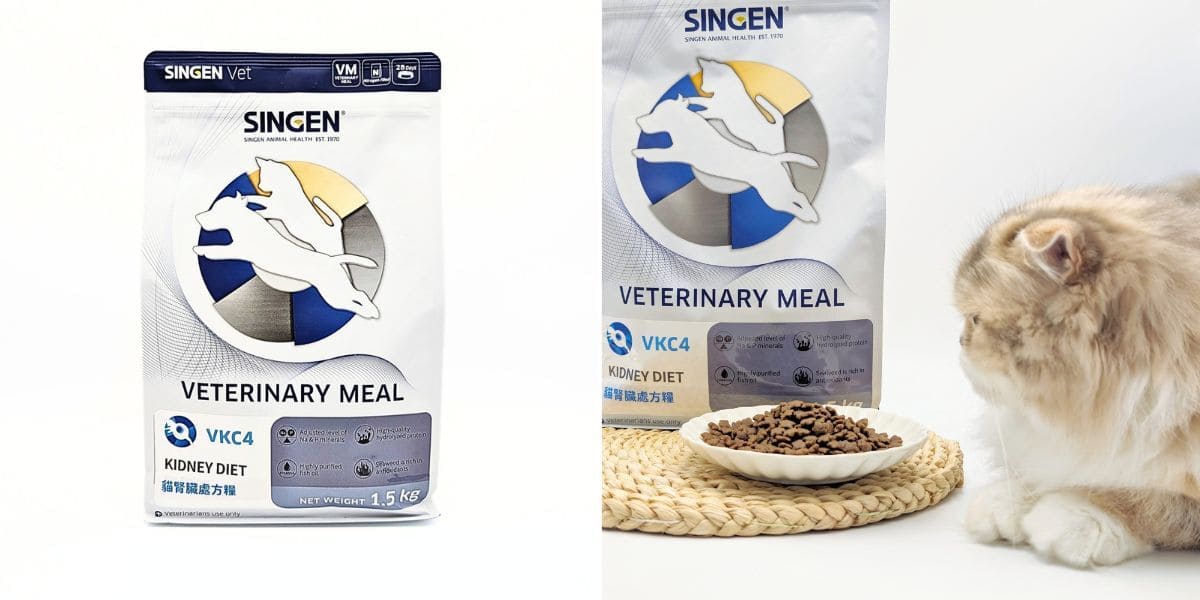貓飼料開箱｜50年台灣品牌：信元發育寶三款處方糧推薦清單｜SEC36（情緒舒緩方針）、VUC4（貓下泌尿道處方糧）、VKC4（貓腎臟處方糧）-AG吃貨