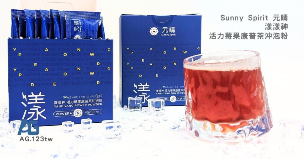 上班族提神飲料推薦｜元晴漾漾神活力莓果康普茶｜一天精神好、一整天都美麗-AG吃貨