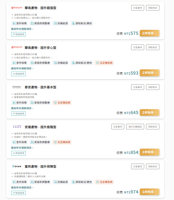 旅行投保，我就用它：易安網操作大公開，線上快速投保心得：三分鐘搞定旅平險（旅遊不便險），臨時投保平台分享-AG吃貨