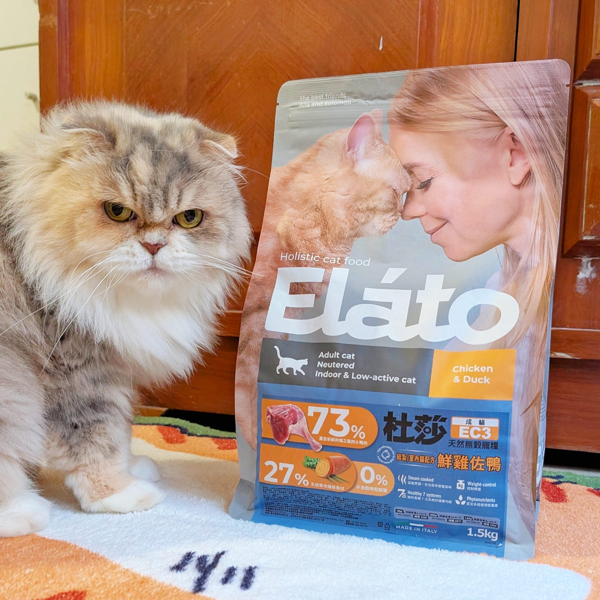 Elato杜莎評價｜挑嘴貓也無法抗拒，來自義大利的Elato杜莎天然無穀貓糧，征服貓咪的挑嘴味蕾-AG吃貨