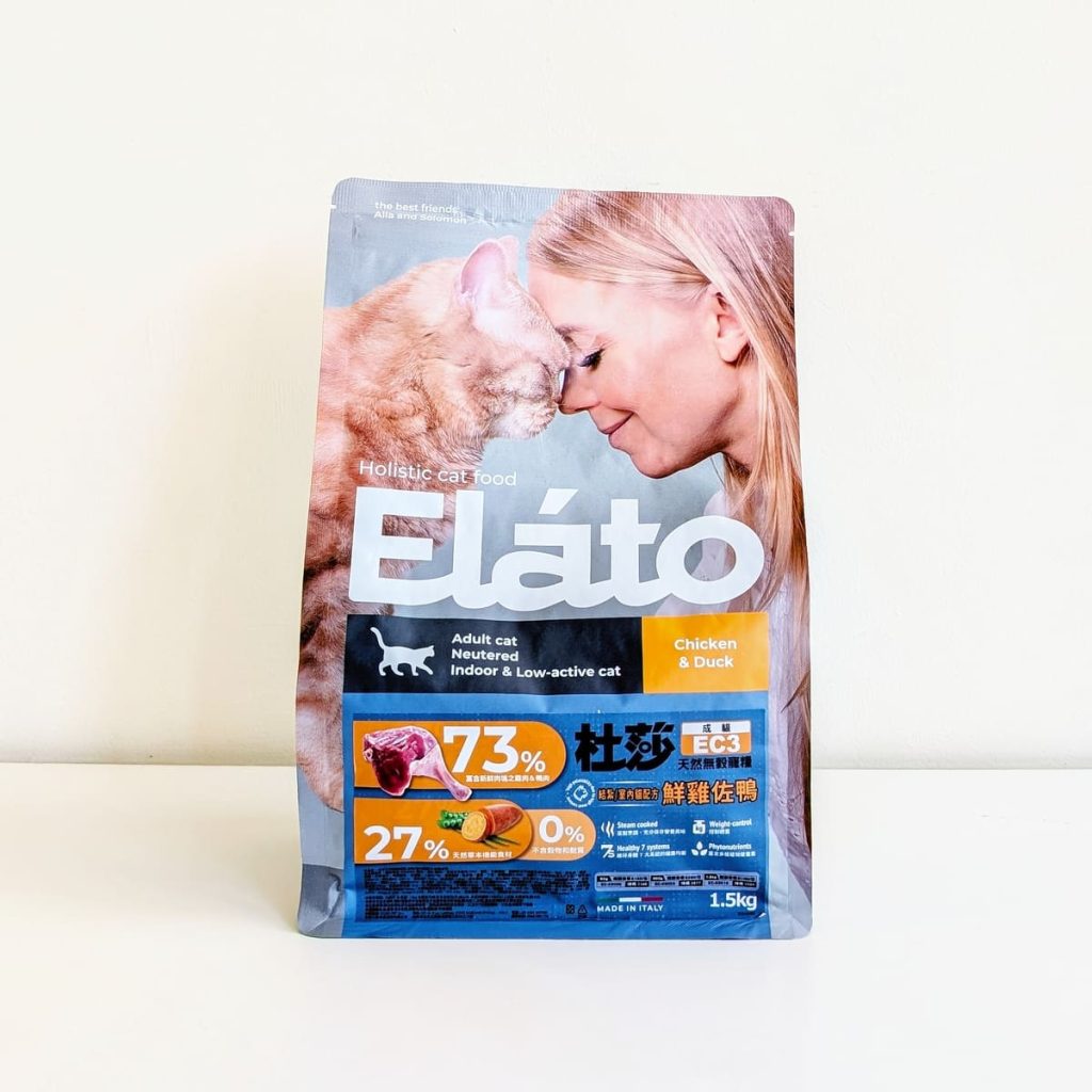 Elato杜莎評價｜挑嘴貓也無法抗拒，來自義大利的Elato杜莎天然無穀貓糧，征服貓咪的挑嘴味蕾-AG吃貨