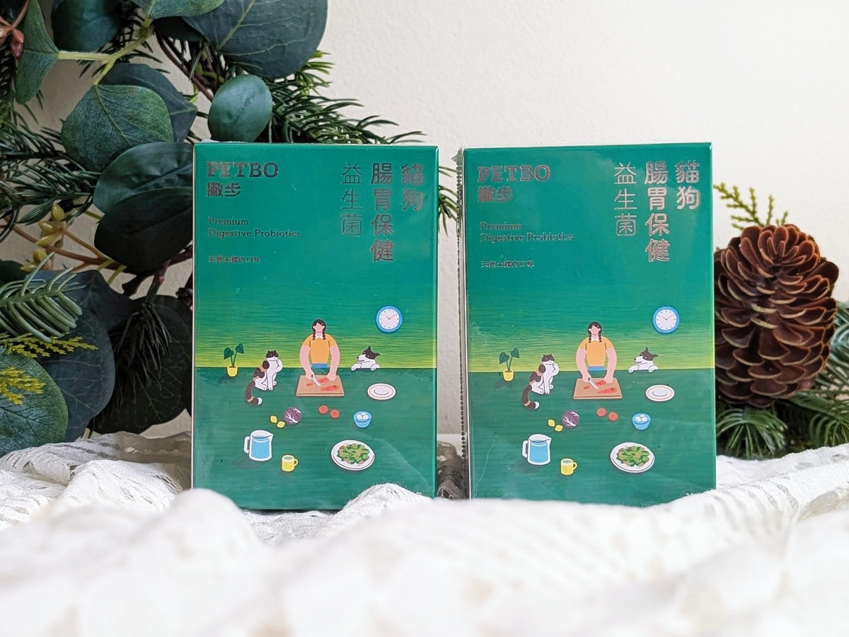 毛孩保健開箱:貓咪益生菌怎麼選?撇步PETBO寵物腸胃保健益生菌,挑嘴貓小花的腸胃大冒險:一場從便便開始的幸福革命-AG吃貨