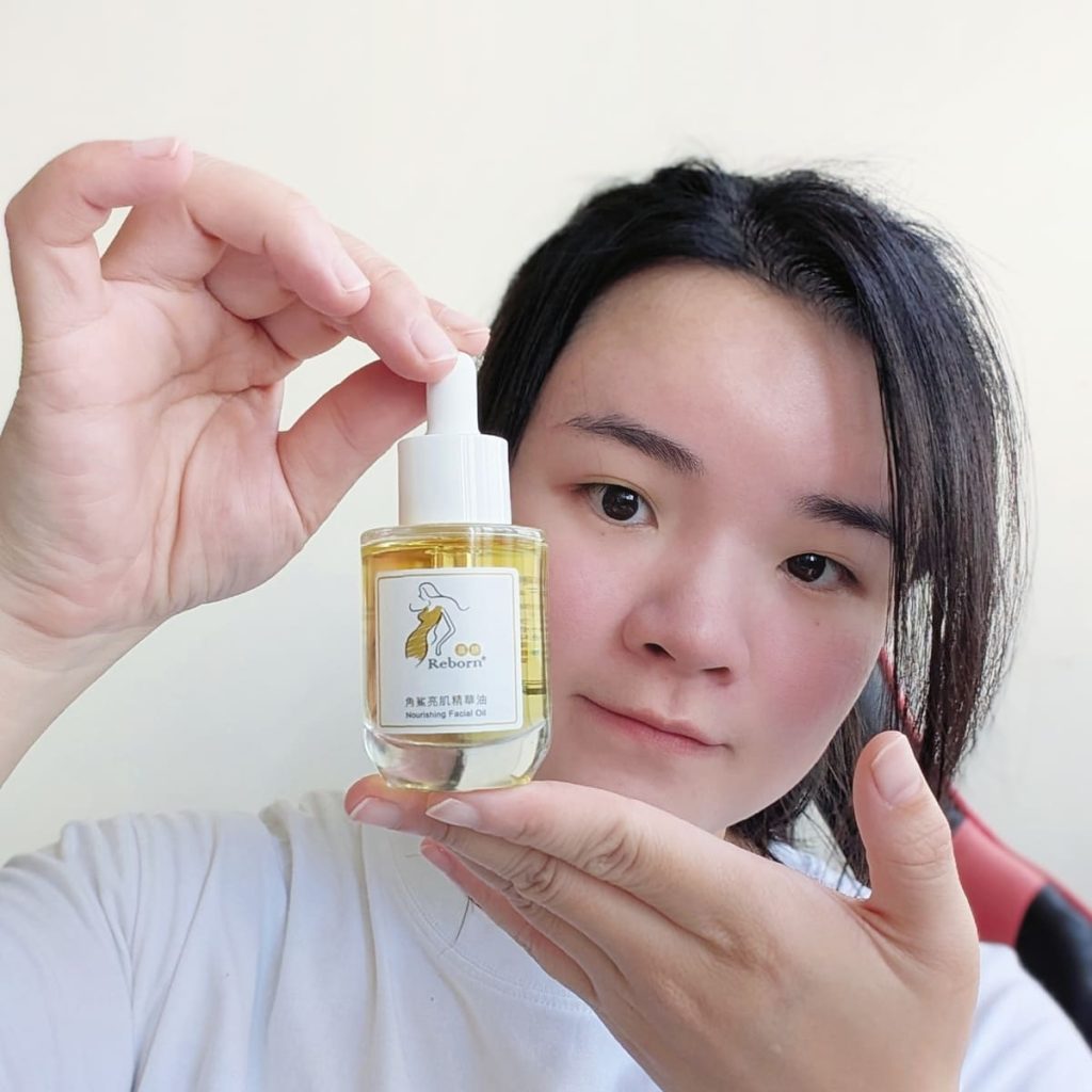 臉部保養油分享｜蕊朋Reborn角鯊亮肌精華油開箱｜30+油保養的新革命！木質調香氣的清爽奇蹟-AG吃貨