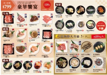 燒肉眾樹林秀泰店│燒肉吃到飽 799豪華饗宴+50元美味大升級,春酒尾牙抽好禮(iPhone17、AirPods4)-AG吃貨