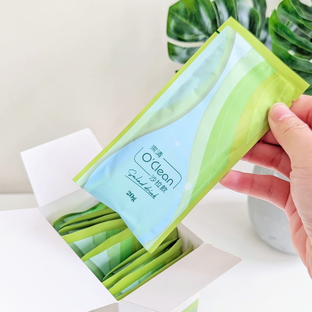 【外食族蔬菜救星】Gelovery 膳食纖維推薦｜宗清 O'clean 沙拉飲與 Gelovery 纖進孅出粉包｜外食、久坐、不愛吃蔬菜的膳食補充好幫手-AG吃貨