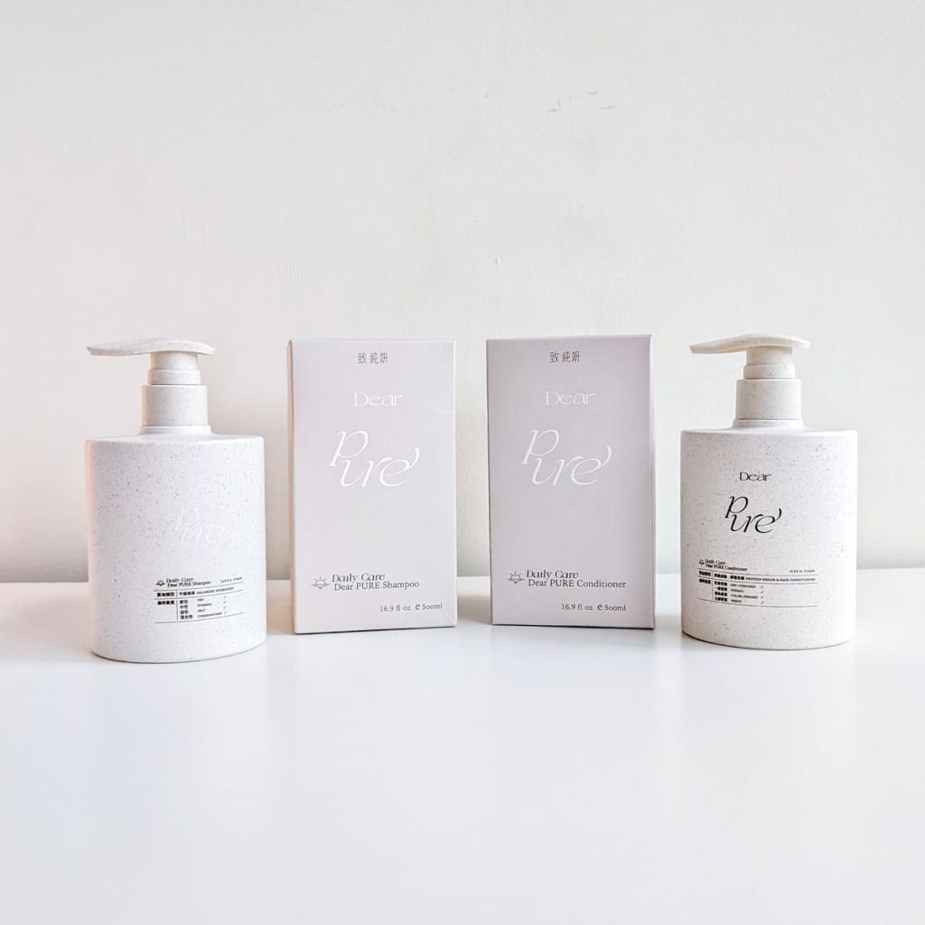 油頭人的推薦｜Dear PURE 致.純妍開箱：藍銅胜肽平衡洗髮精 + 納豆蛋白護髮素評價，從扁塌到蓬鬆的距離-AG吃貨