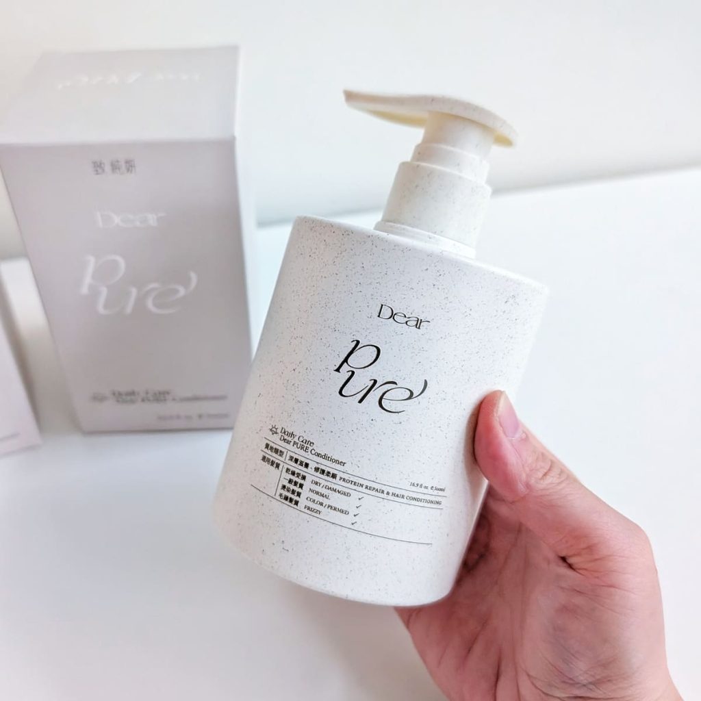 油頭人的推薦｜Dear PURE 致.純妍開箱：藍銅胜肽平衡洗髮精 + 納豆蛋白護髮素評價，從扁塌到蓬鬆的距離-AG吃貨