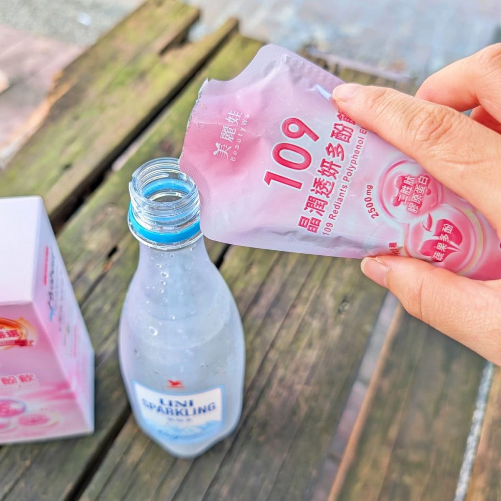 BeautyWa美麗娃評價｜30+輕熟女保養飲推薦｜用喝的保養品，每日一包109晶潤透妍多酚飲，小分子膠原蛋白飲分享-AG吃貨