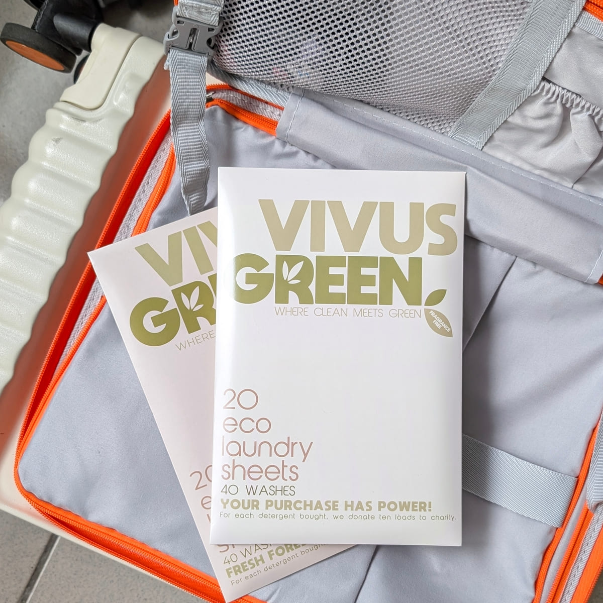 Vivus Green評價｜體驗淨森植感洗衣紙開箱｜當洗衣服只需要一張紙？讓汗臭衣物與旅行洗衣都交給它，找回潔淨感受-AG吃貨