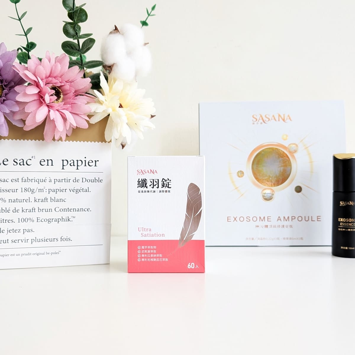 薩莎娜Sasana纖羽錠實測心得｜部落客+久坐上班族，外食、聚餐多怎麼維持狀態？我的日常飲控神隊友分享-AG吃貨