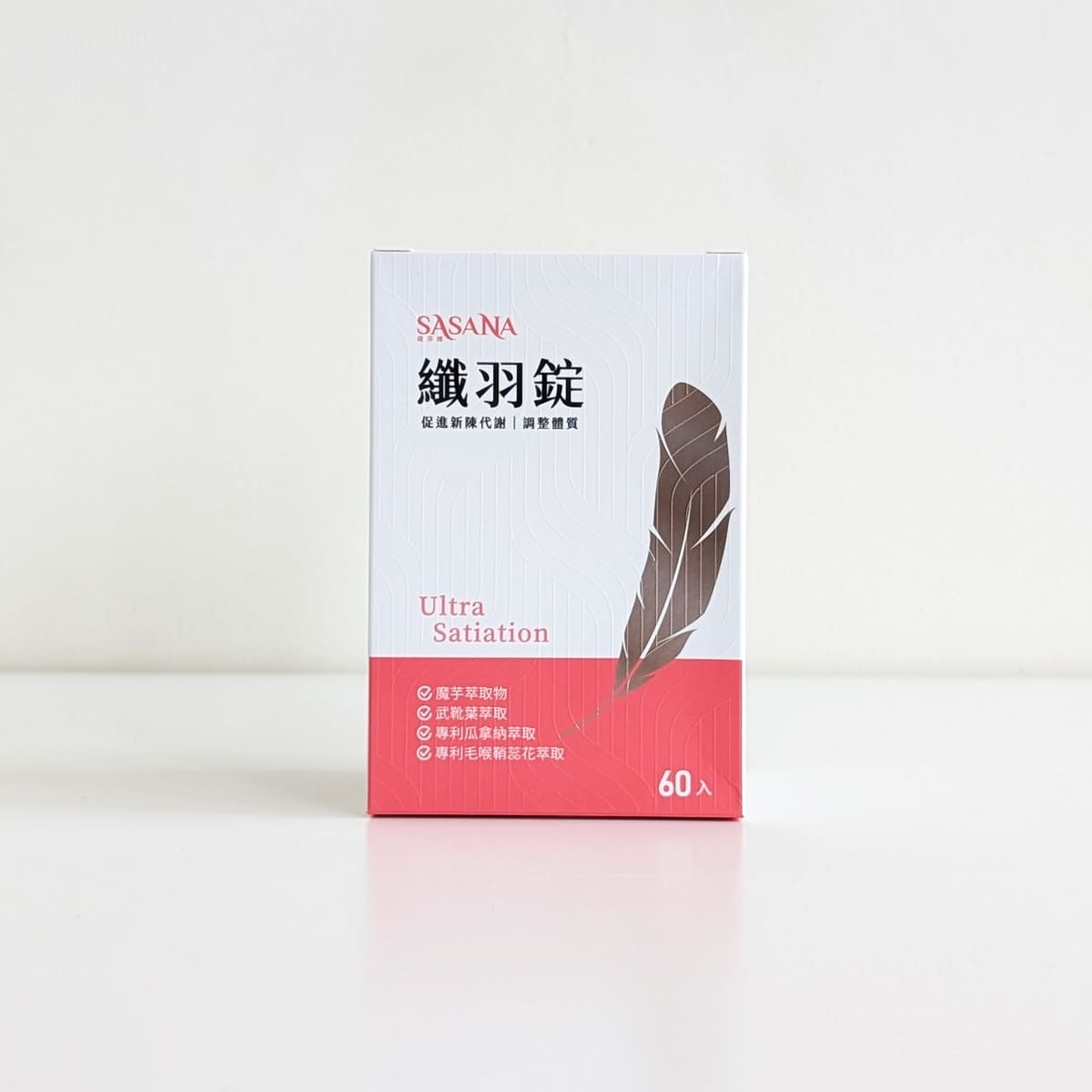 薩莎娜Sasana纖羽錠實測心得｜部落客+久坐上班族，外食、聚餐多怎麼維持狀態？我的日常飲控神隊友分享-AG吃貨