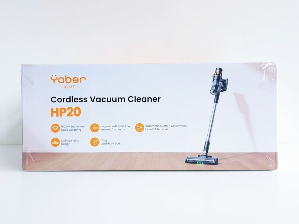 2026無線吸塵器推薦｜Yaber Home 琥珀 HP20 颶風吸塵器評價：180AW強勁吸力＋AI智慧感應，我們養貓人的清潔神隊友-AG吃貨